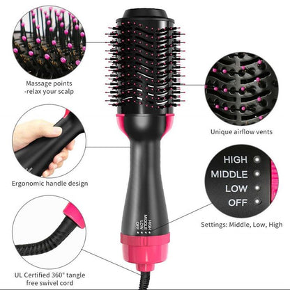 One Step Hot Air Brush (Dryer + Styler)
