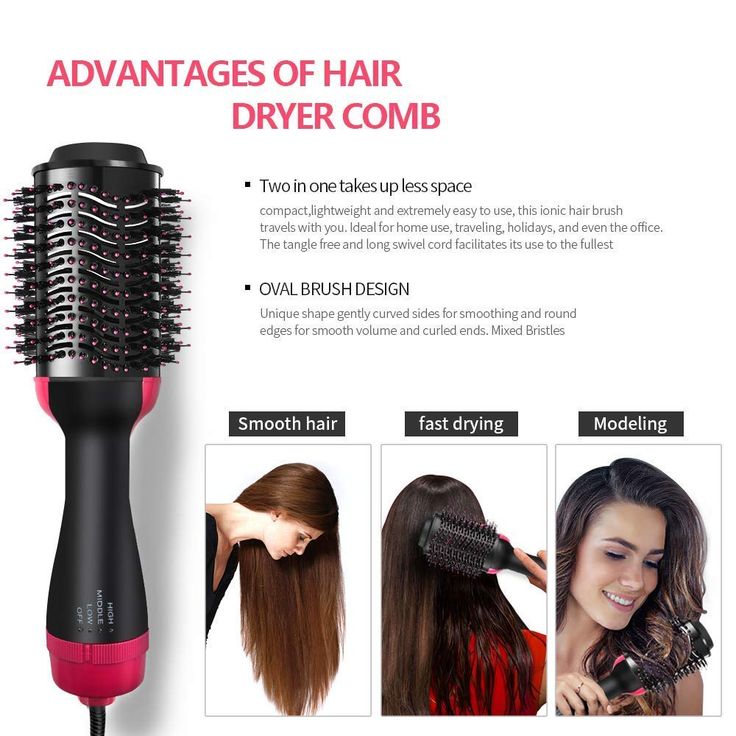 One Step Hot Air Brush (Dryer + Styler)