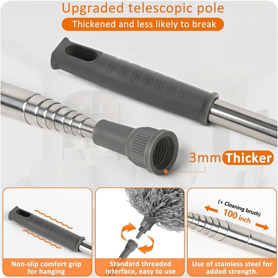 Extendable Telescope Microfiber Duster